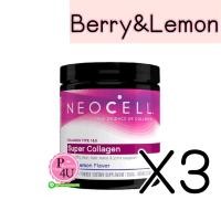 ราคา (ซื้อ3 ราคาพิเศษ) Neocell Super Collagen Type 1&3 Berry Lemon 190g คอลลาเจน 6,600 มก.รสเบอร์รี่เลมอน บำรุงผิวได้ง่ายเพียงชงดื่ม (13362)