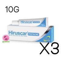 ราคา (ซื้อ3 ราคาพิเศษ) Hiruscar POSTACNE 10g เจลใสดูแลรอยแผลต่างๆที่เกิดจากสิว สูตรไม่มีแอลกอฮอล์ (368)