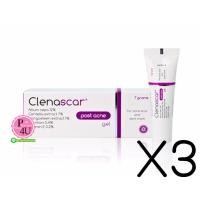 ราคา (ซื้อ3 ราคาพิเศษ) Clenascar Post Acne Gel 7g เจลใสดูแลรอยแผลจากสิว รอยแดง รอยดำ สารสกัดจากหัวหอมและวิตามินอี (31)