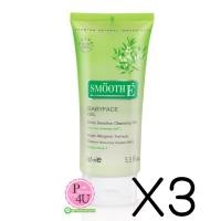 ราคา (ซื้อ3 ราคาพิเศษ) Smooth-E Babyface Gel 165mL สมูท อี เบบี้เฟซ เจล เจลล้างหน้าสูตรไม่มีฟอง ลดสิว อ่อนโยนสำหรับผิวบอบบางแพ้ง่ายและเป็นสิวง่าย (548)