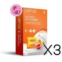 ราคา (ซื้อ 3 ราคาพิเศษ) Lepaz LCH With Apple Cider LCH 3L Plus แอลซีเอช 3แอล พลัส 30 Capsules เผาผลาญไขมันให้คุณสุขภาพดีและหุ่นฟิตเฟิร์ม (11564)
