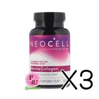 ราคา (ซื้อ3 ราคาพิเศษ) สูตรใหม่ Neocell Marine Collagen with Hyaluronic Acid 120 แคปซูล คอลลาเจนจากปลาทะเลน้ำลึก บำรุงผิวพรรณ (13364)