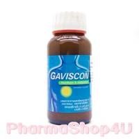 ราคา Gaviscon กาวิสคอน 150mL บรรเทาอาการแสบร้อนกลางอก เคลือบหลอดอาหาร (9036)