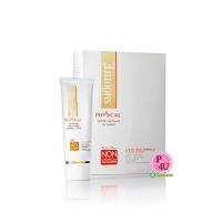 ราคา (สีเนื้อ-Beige) Smooth-E Physical SunScreen SPF50 40g ครีมกันแดดชนิดไม่ใช่เคมี 100% ปกป้องผิวเนียนขาวจากรังสียูวีอย่างปลอดภัย (830)