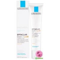 ราคา La Roche-Posay Effaclar Duo (+) SPF 30 40mL ลดปัญหาสิว ลดรอยแดงรอยดำ เหมาะกับผู้ที่มีผิว บอบบางระคายเคืองง่าย สามารถใช้เป็น make-up base ได้ (7996)