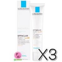 ราคา (ซื้อ3 ราคาพิเศษ) La Roche-Posay Effaclar Duo (+) SPF 30 40mL ลดปัญหาสิว ลดรอยแดงรอยดำ เหมาะกับผู้ที่มีผิว บอบบางระคายเคืองง่าย สามารถใช้เป็น make-up base ได้ (7998)