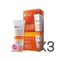 ราคา (ซื้อ3 ราคาพิเศษ) KA UV White Magic Cover Protection SPF50+/PA++++ 30g ผิวขาวเนียนเป็นธรรมชาติ กลบหลุมผิว ด้วยครีมกันแดด สูตร Auto Blur เนื้อบางเบา ไม่เหนียวเหนอะหนะ (8051)