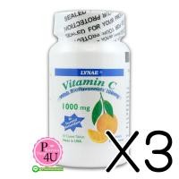 ราคา (ซื้อ3 ราคาพิเศษ) Lynae Vitamin C 1000 mg 30เม็ด ช่วยลดความหมองคล้ำ ฝ้า กระและจุดด่างดำ เพื่อผิวขาวกระจ่างใส ต่อต้านริ้วรอยแห่งวัย (4098)