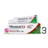 ราคา (ซื้อ3 ราคาพิเศษ) Hiruscar Anti Acne Advance Spot Gel 4g. ฮีรูสการ์ แอนตี้แอคเน่ แอดวานซ์ สปอตเจล (13900)