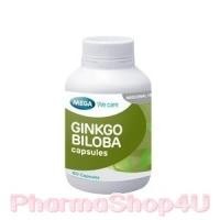 ราคา MEGA We Care Ginkgo Biloba 60เม็ด จิงโก บิโลบา สารสกัดใบแป๊ะก๊วย เสริมการทำงานของสมอง เสริมความจำ (848)
