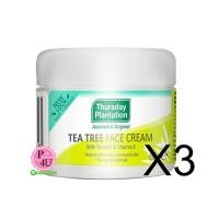 ราคา (ซื้อ3 ราคาพิเศษ) Thursday Plantation Tea Tree Oil Face Cream 65กรัม ทีทรีออย ครีมทาหน้า วิธ โรสฮิป แอนดื วิตามินอี (13913)