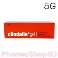 ราคา Clindalin Gel คลินดาลิน เจล 5 กรัม เจลแต้มสิวหลอดสีแดง ที่ช่วยรักษา สิวอุดตัน หัวสิวยุบเร็ว (9785)