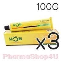ราคา (ซื้อ3 ราคาพิเศษ) น้ำมันมวยครีม 100กรัม ทา ถู นวด แก้ปวด (8578)