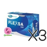 ราคา (ซื้อ3 ราคาพิเศษ) MEGA We Care Flexsa 500 30เม็ด กลูโคซามีน ลดปวดข้อ ลดอาการอักเสบข้อ เสริมสร้างกระดูกอ่อน เคลื่อนไหวดีไม่ติดขัด (981)