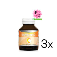 ราคา (ซื้อ3 ราคาพิเศษ) Amsel Nature C Vitamin C 500 mg วิตามินซี 30 แคปซูล ต้านอนุมูลอิสระ และกระตุ้นการสร้างคอลลาเจน ช่วยให้ผิวสดใส (14140)