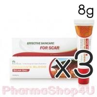 ราคา (ซื้อ3 ราคาพิเศษ) Puricas dragon&apos;s blood scar gel 8g เพียวริก้าส์ ดราก้อนบลัด เจลรักษาแผลเป็น ช่วยสมานแผล ช่วยฟื้นฟู ซ่อมแซม (9828)