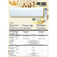 Mitsubishi Heavy Duty Inverter เครื่องปรับอากาศระบบอินเวอร์เตอร์ติดผนัง 26749 BTU รุ่น SRK30ZRS-W1