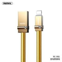 ราคา สายชาร์จ iPhone REMAX RC-091i ราคา 100 บาท ปกติ 250 บาท RC-091 สีทอง (29323)