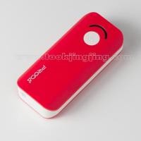 ราคา Remax Proda V3 Power bank แบตสำรอง 6000 mAh ลดเหลือ 240 บาท ปกติ 650 บาท Proda V3 Power bank 6000 mAh สีแดง (1094)