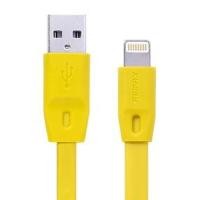 ราคา สายชาร์จ iPhone 5 Remax Full Speed Series 2 เมตร RM-F2i แท้ 100% ราคา 85 บาท ปกติ 300 บาท สายชาร์จ iPhone 5 Remax 2 เมตร สีเหลือง (5868)