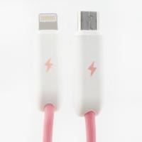 ราคา สายชาร์จ 2 in 1 Remax Same Time RC-025 แท้ 100% Micro USB/iPhone 5/6 ราคา 109 บาท ปกติ 290 บาท สายชาร์จ 2 in 1 Remax Same Time สีชมพู (8600)