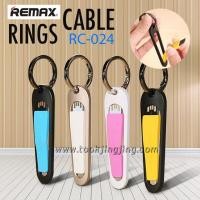 ราคา สายชาร์จ พวงกุญแจ Remax รุ่น RC-024 for iPhone 5/5s 6/6s ราคา 39 บาท ปกติ 390 บาท (10567)