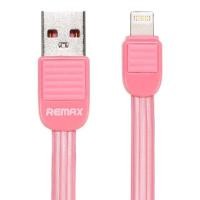 ราคา สายชาร์จ iPhone 5 Remax RC-045i PUFF Data Cable แท้ 100% ราคา 79 บาท ปกติ 210 บาท สายชาร์จ Remax RC-045i สีชมพู (11733)