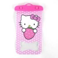 ราคา ซองกันน้ำมือถือ การ์ตูน ราคา 39 บาท ปกติ 110 บาท ซองกันน้ำมือถือ Kitty V.5 (16647)