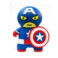 ราคา แบตสำรอง Power bank creative cartoon 8800mAh ราคา 219 บาท ปกติ 590 บาท Power bank 8800 mAh กัปตันอเมริกา (21267)