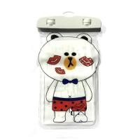 ราคา ซองกันน้ำมือถือ การ์ตูน ราคา 39 บาท ปกติ 110 บาท ซองกันน้ำมือถือ หมีขาว (24662)