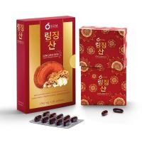 ราคา SOM Lingzhi Sun เอสโอเอ็ม หลินจือ ซัน เห็ดหลินจือแดง 1 กล่อง (60 ซอฟท์เจล) (493)