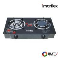 ราคา IMARFLEX เตาแก๊สหัวคู่ รุ่น IG-429 (11499)