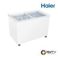 ราคา ซื้อตู้แช่เย็น SD-376R ( HAIER ตู้แช่แข็งฝากระจกแนวนอน 10.2 คิว รุ่น SD-376R ) (620877)