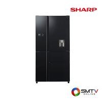 ราคา ซื้อตู้เย็น SJ-FX800GPW-BK ( SHARP ตู้เย็น 4-6 ประตู 23.7 คิว รุ่น SJ-FX800GPW-BK ) (6137549)
