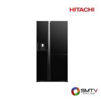 ราคา สั่งซื้อออนไลน์ R-MX600GVTH0GBK ( HITACHI ตู้เย็น SIDE BY SIDE 20.1 คิว รุ่น R-MX600GVTH0 GBK ) (744133)