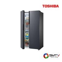 ราคา TOSHIBA ตู้เย็น SIDE BY SIDE 20.6 คิว รุ่น GR-RS780WI-PMT (GRRS780WIPMT) (5697262)