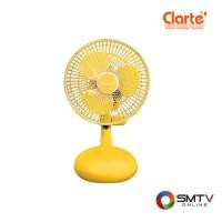 ราคา CLARTE พัดลมตั้งโต๊ะ 7 นิ้ว รุ่น CT831M-OR - ชมพู (ct831mye) (917672)