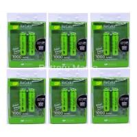 ราคา ถ่านชาร์จ GP recyko AA 1000 mAh 12 ก้อน คลายประจุช้า ประหยัดสุด ๆ (000922)