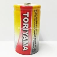 ราคา แบตเตอรี่นิเกิลแคดเมียม TORIYAMA BATTERY Ni-Cd D 5100mAh Nickel Cadmium Rechargeable Battery (000969)