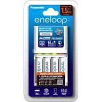 ราคา panasonic eneloop smart and quick charger 1.5HR พร้อมถ่าน AA 4 ก้อน K-KJ55MCC40T (000936)
