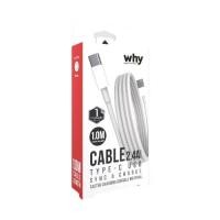 ราคา Why Space 2 Type-C Charging Cable 1m สายชาร์จ รุ่น UC-2131C