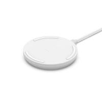 ราคา Belkin แท่นชาร์จไร้สาย BOOST CHARGE Wireless Charging Pad 10W with QC3.0 USB Wall Charger and 4 Feet Micro-USB Cable (WIA001dq) (20220100027)