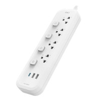 ราคา PLUG DELI T478 4Sockets 3USB 5m Switch (20240900119)