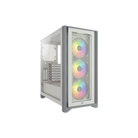 ราคา CASE CORSAIR CORSAIR iCUE 4000X RGB TG White (CC-9011205-WW) (20250201329)