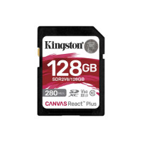 ราคา SD CARD KINGSTON Kingston 128GB Canvas React Plus SDXC UHS-II 280R/100W U3 V6 (20250204189)
