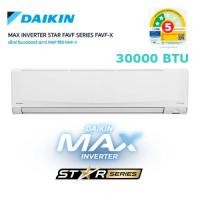 ราคา [ ติดตั้งฟรี ] DAIKIN MAX INVERTER แอร์ ขนาด 30000 BTU รุ่น FAVF30XV2S แม็กซ์ อินเวอร์เตอร์ สตาร์ F