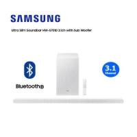 ราคา Samsung Soundbar Ultra Slim รุ่น HW-S701D/XT ( 3.1ch ) with Sub Woofer ( สีขาว)