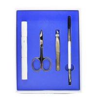 ราคา Eyeko Brow Grooming Kit: Brow Brush & Spoolie + Scissors + Tweezers + Brow Razor + Pouch (271207)