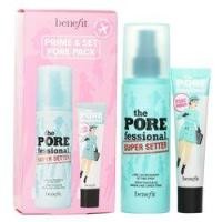 ราคา Benefit Prime & Set Pore Pack: The Porefessional Smoothing Face Primer + Super Setter Long Lasting Makeup Setting Spray (345633)