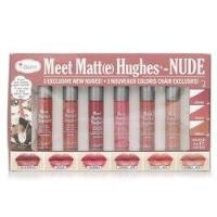 ราคา TheBalm Meet Matt(e) Hughes 6 Mini Long Lasting Liquid Lipsticks Kit - Nude (241927)